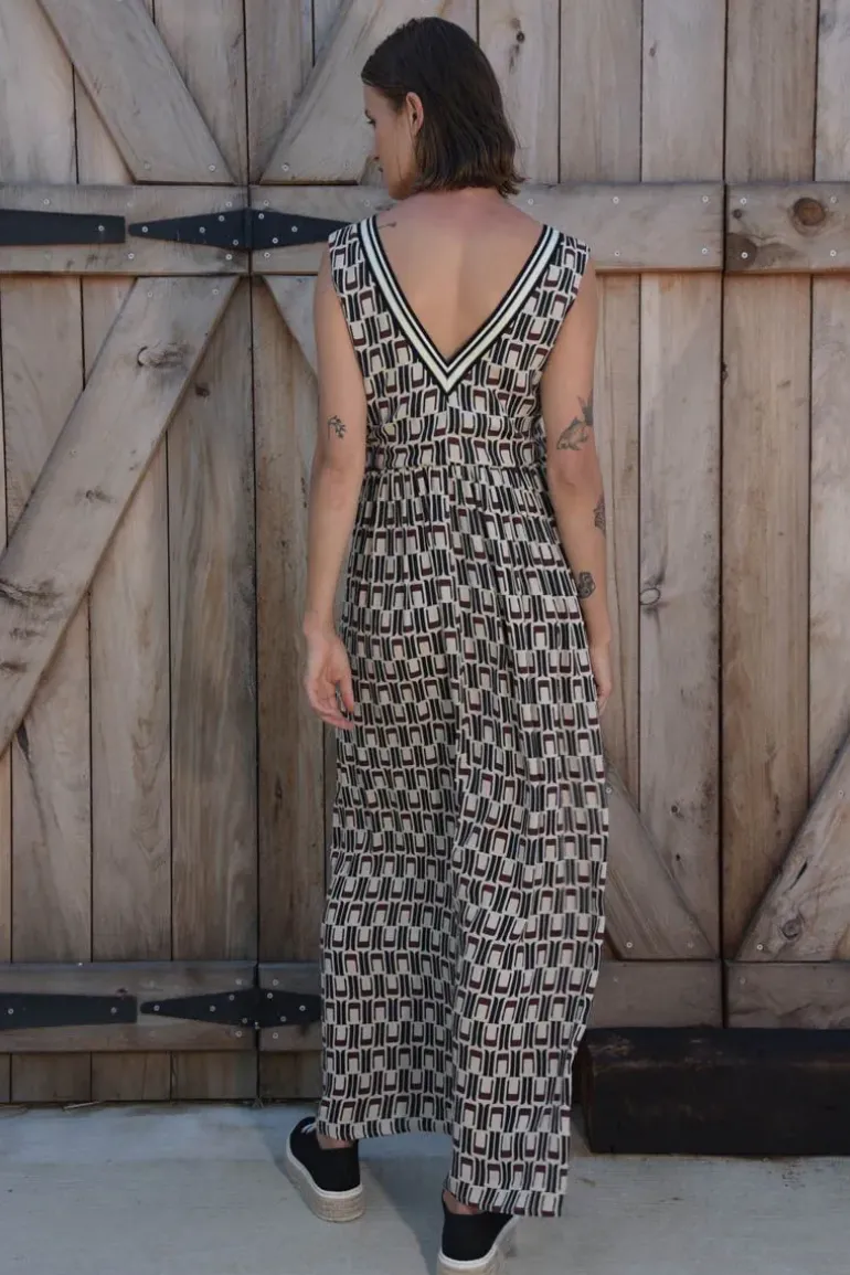 Curate Show Your Stripes Dress In Print