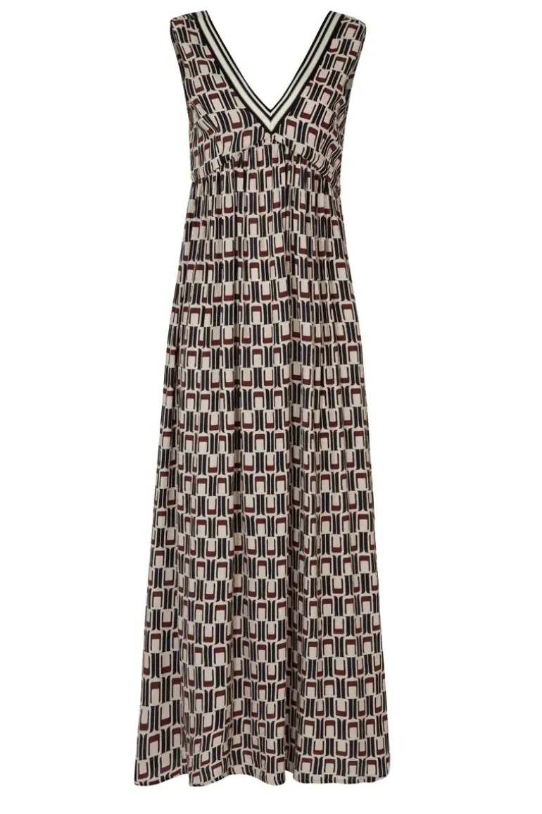Curate Show Your Stripes Dress In Print