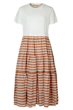 Curate Take A Twirl Dress In Coffee