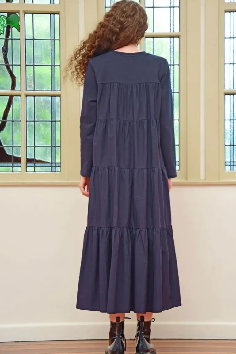 Curate Too Easy Dress In Navy
