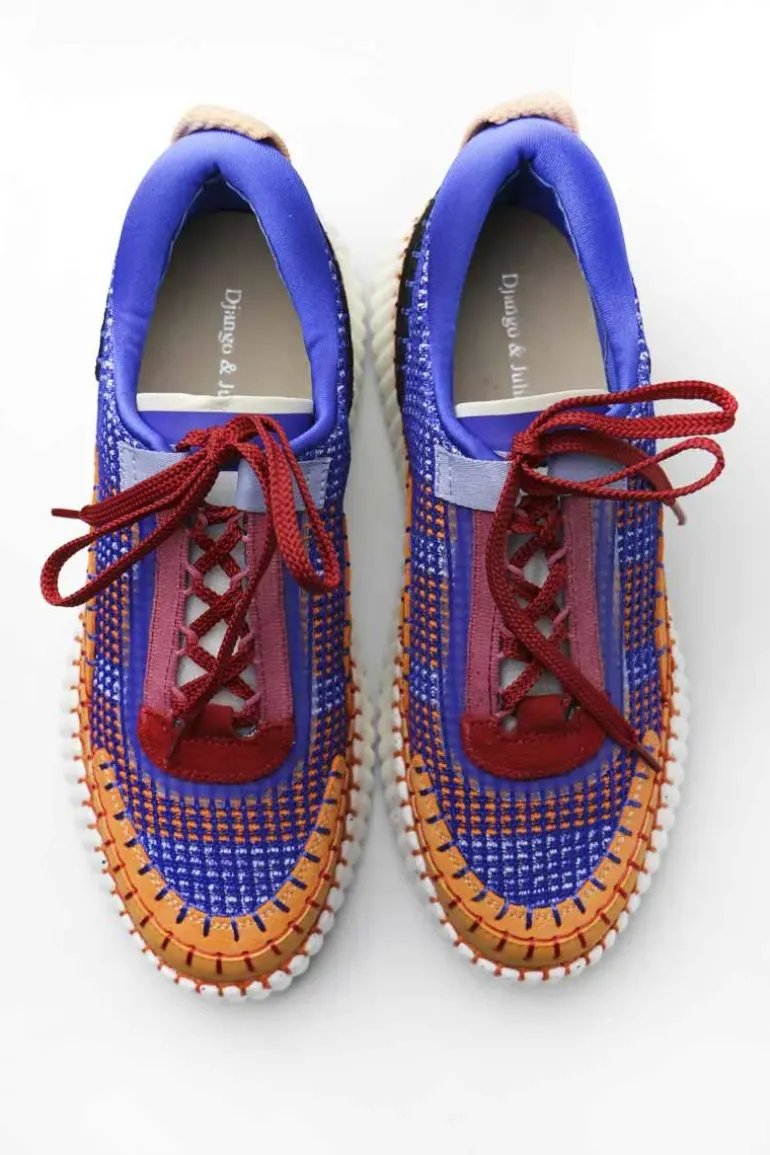 Django And Juliette Copen Sneaker In Cobalt