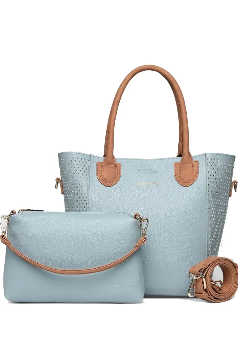 Dublin Tote Bag By Louenhide In Wedgewood