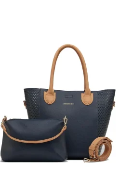 Dublin Tote Bag By Louenhide In Navy