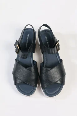 Eamon Sandal By Django & Juliette In Navy