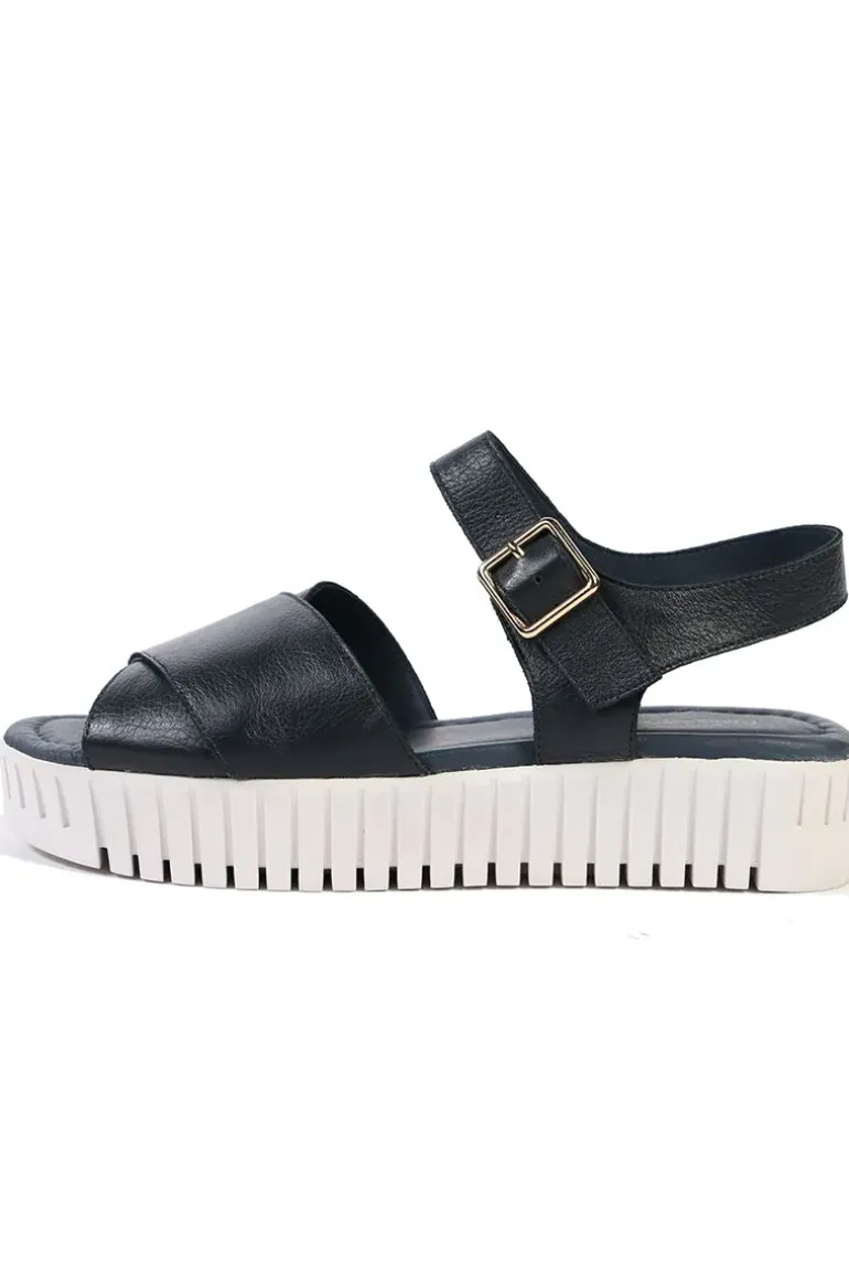 Eamon Sandal By Django & Juliette In Navy