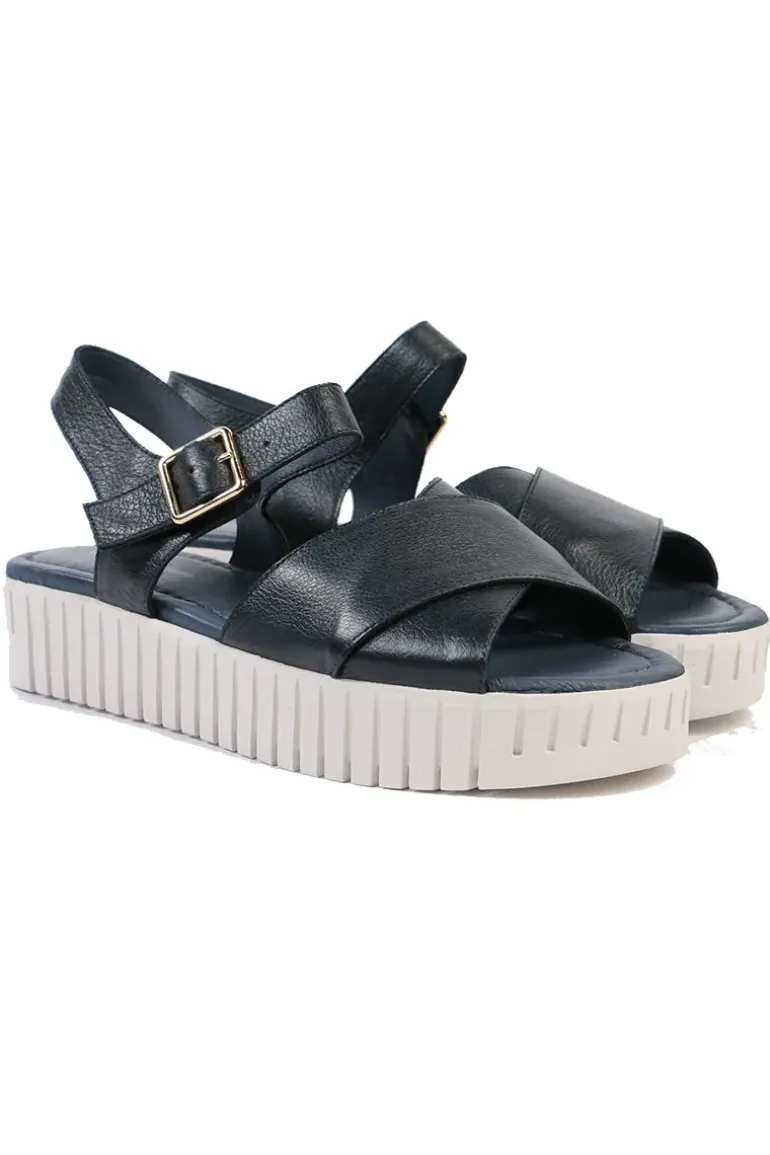 Eamon Sandal By Django & Juliette In Navy
