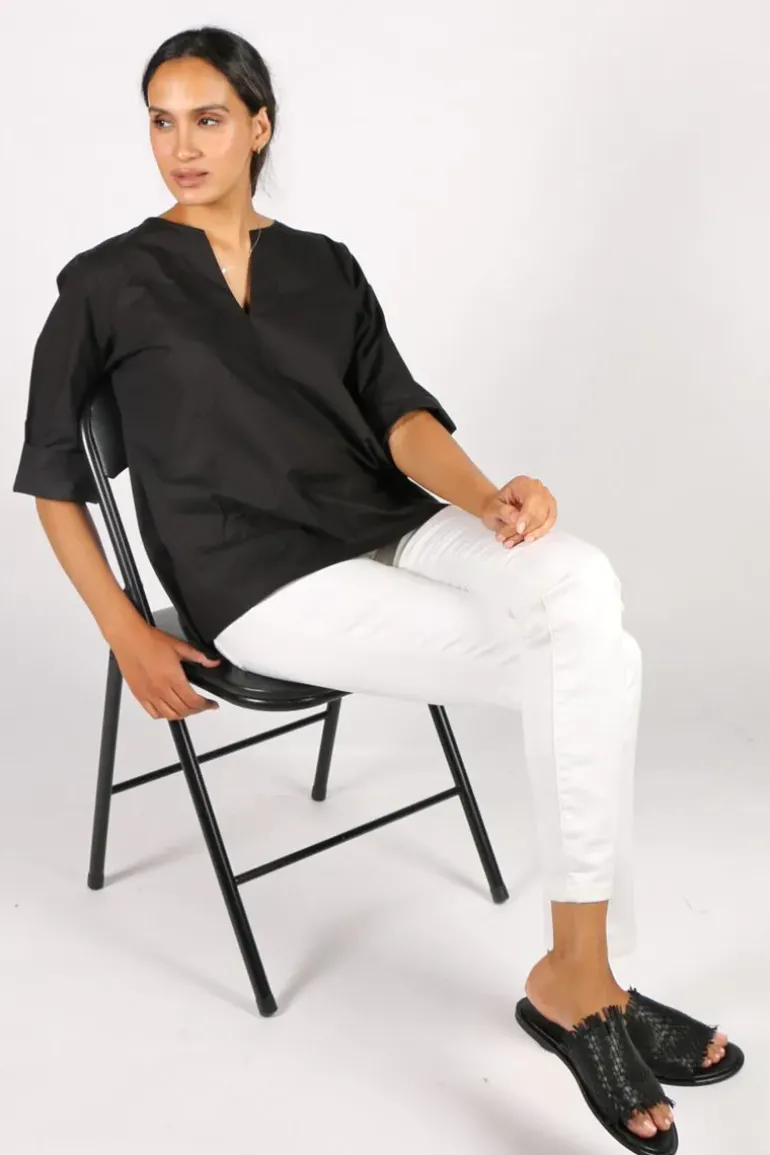 Ellie Top In Black By Bagruu