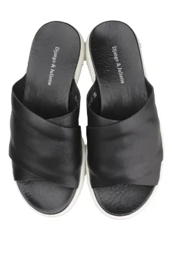 Elvina Slide In Black By Django & Juliette