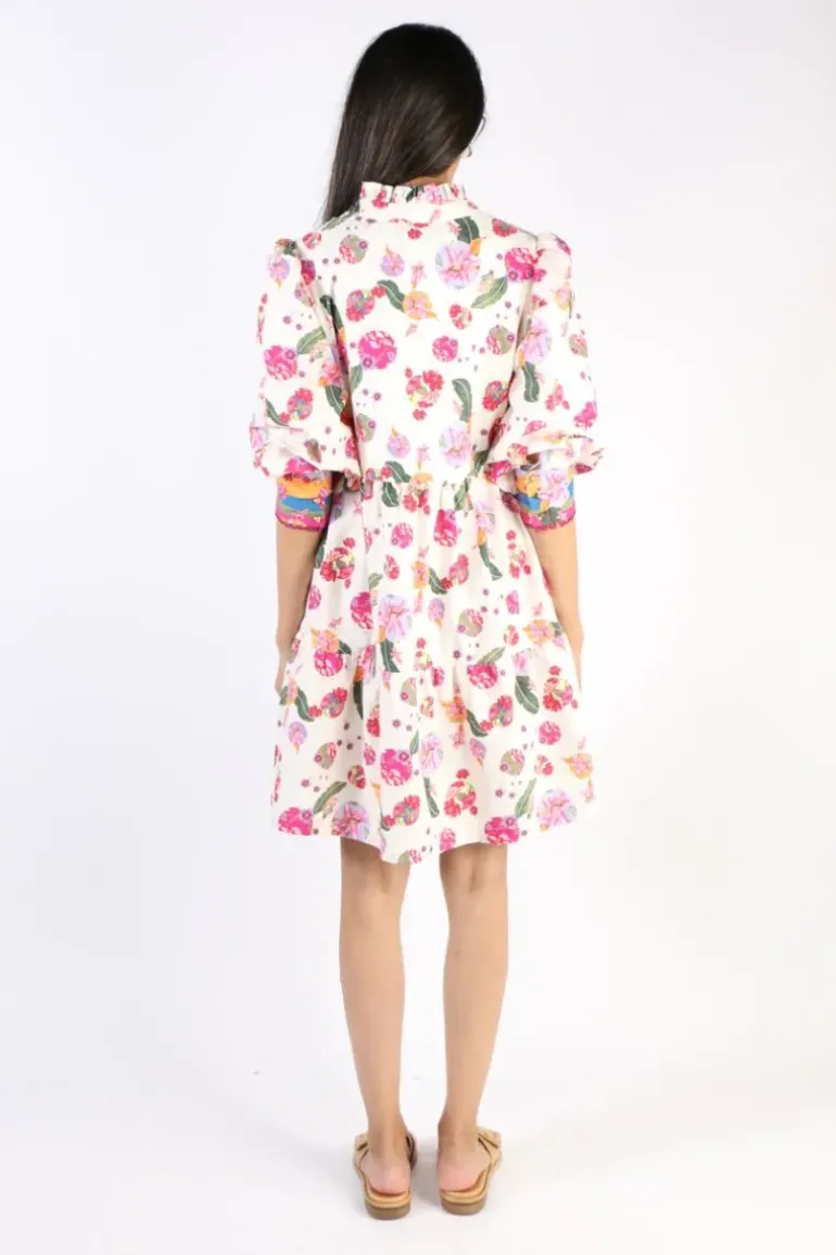 Emily Lovelock Circle Of Life Dress In Ivory
