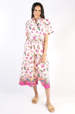 Emily Lovelock Fifties Dress In Ivory