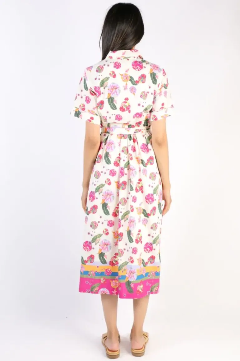 Emily Lovelock Fifties Dress In Ivory