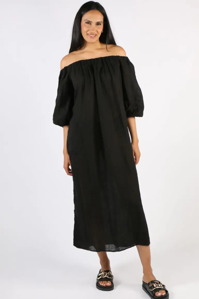 Estilo Carletta Maxi Dress In Black