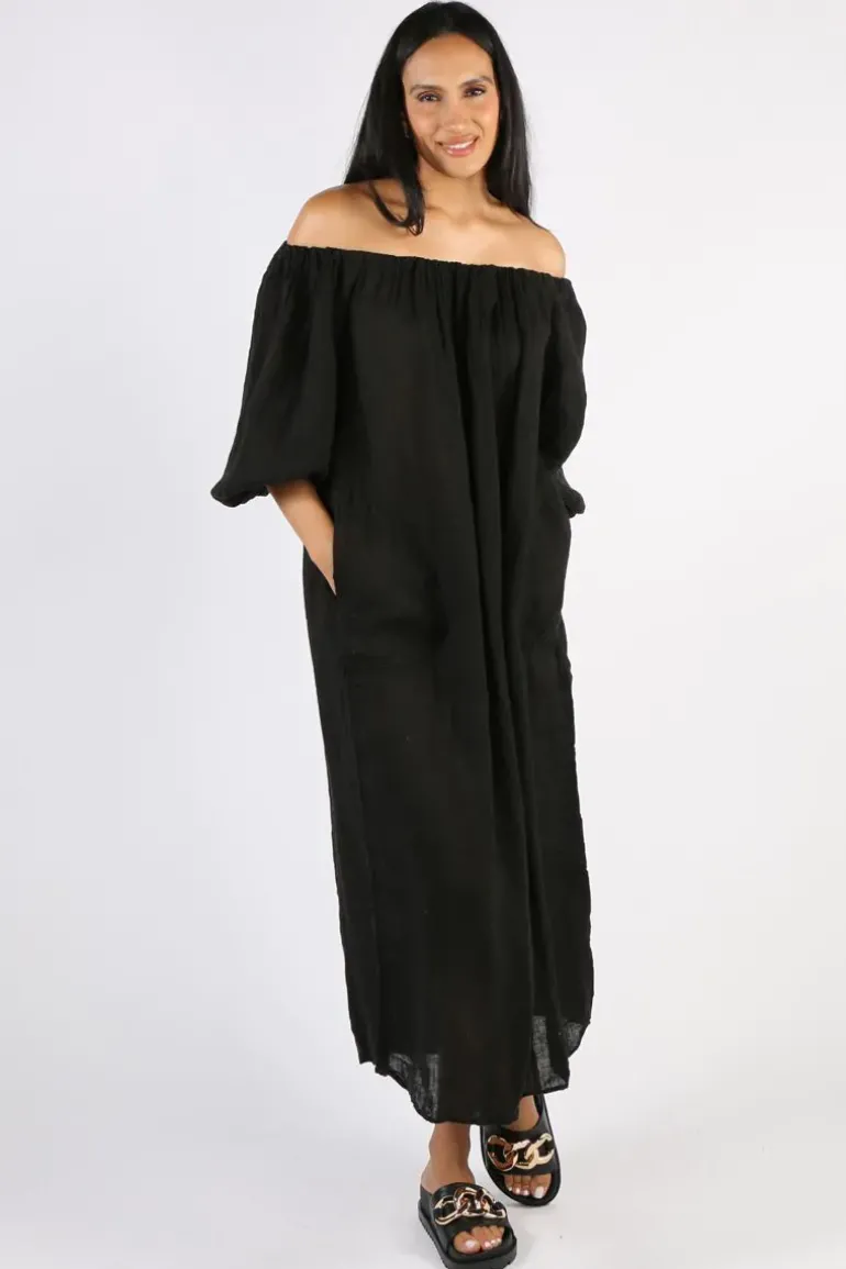 Estilo Carletta Maxi Dress In Black