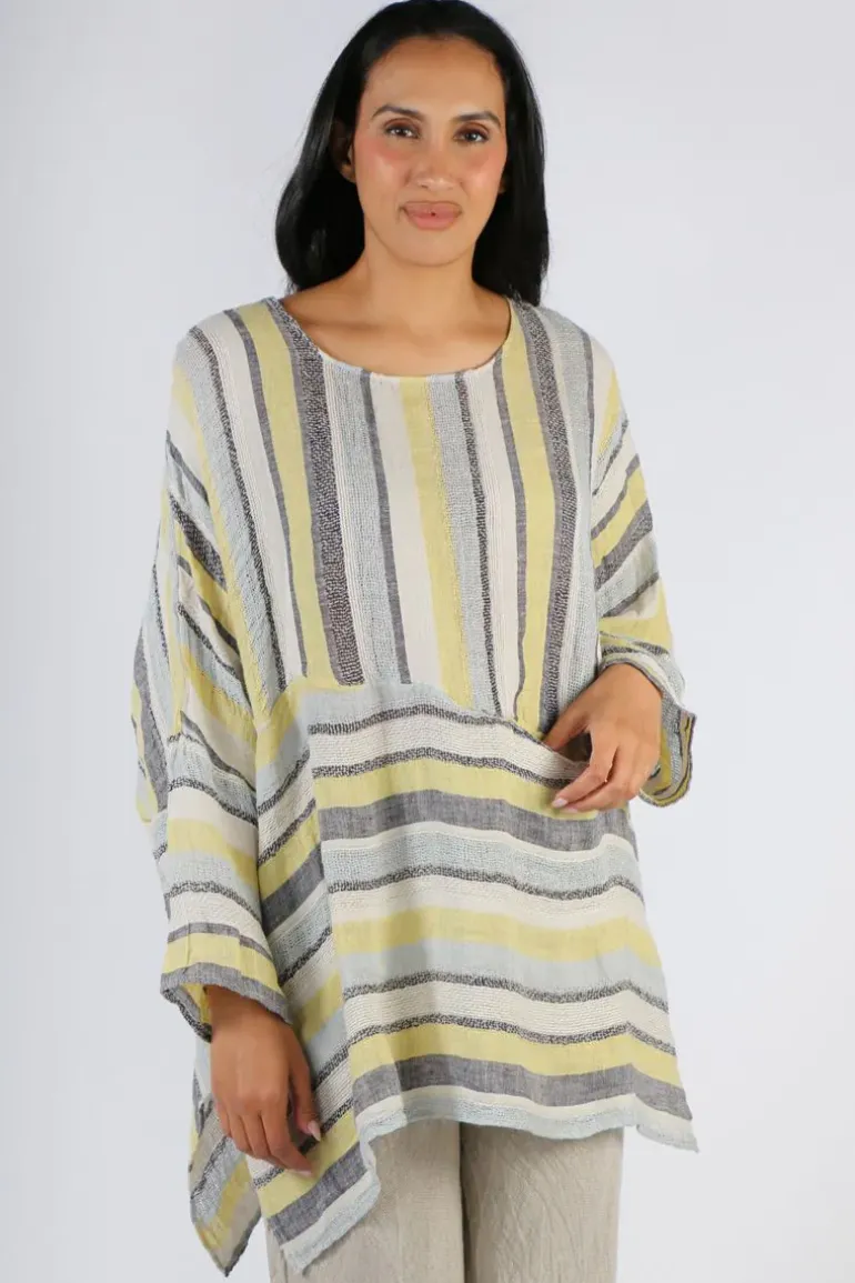 Estilo Nerano Top In Yellow
