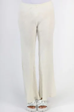Estilo Novo Flare Pant In Panna