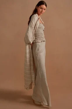 Estilo Novo Flare Pant In Natural