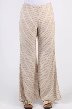 Estilo Novo Flare Pant In Stripe