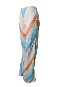 Estilo Novo Flare Pant In Aqua