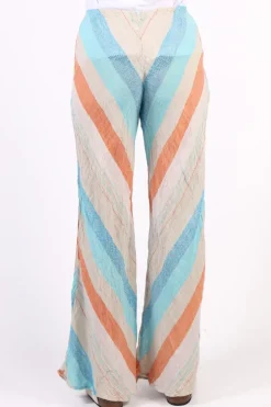 Estilo Novo Flare Pant In Aqua
