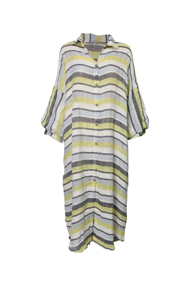 Estilo Sari Maxi Dress In Yellow