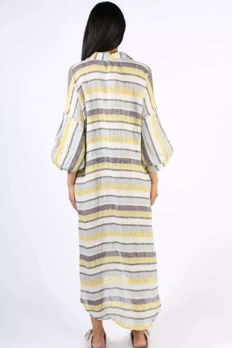 Estilo Sari Maxi Dress In Yellow