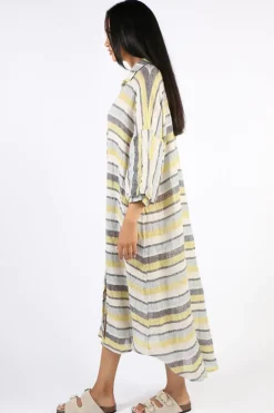 Estilo Sari Maxi Dress In Yellow