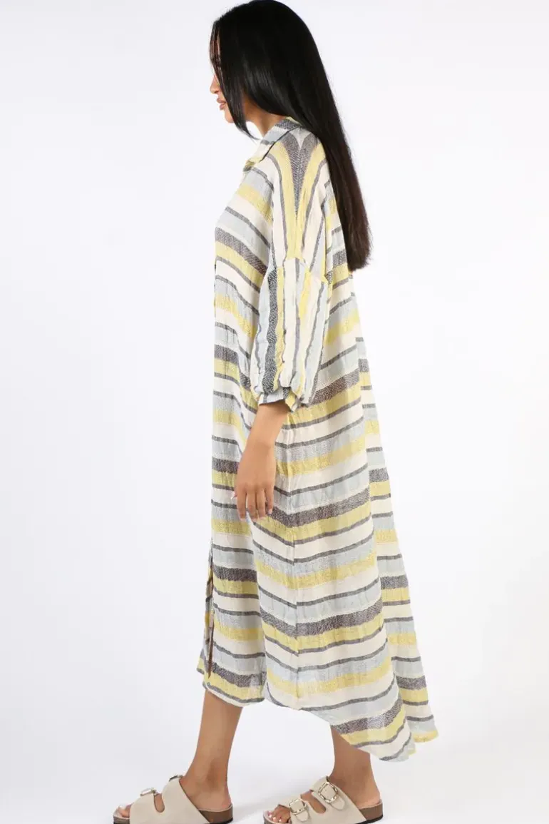 Estilo Sari Maxi Dress In Yellow