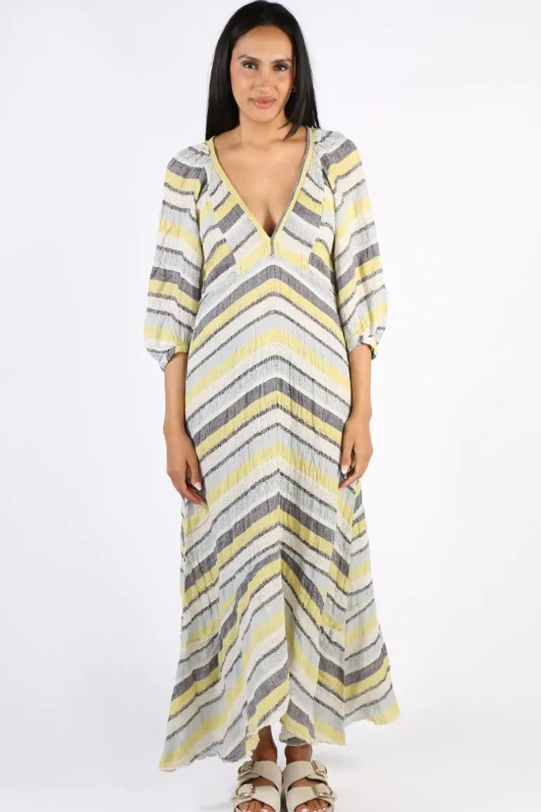 Estilo Toco Dress In Yellow