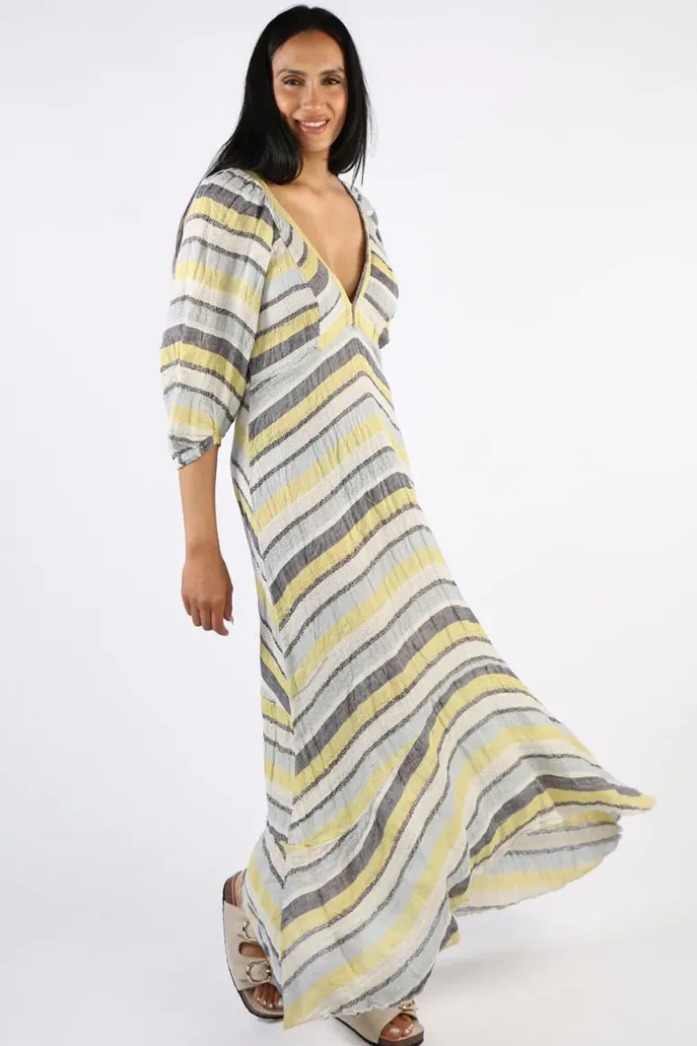 Estilo Toco Dress In Yellow