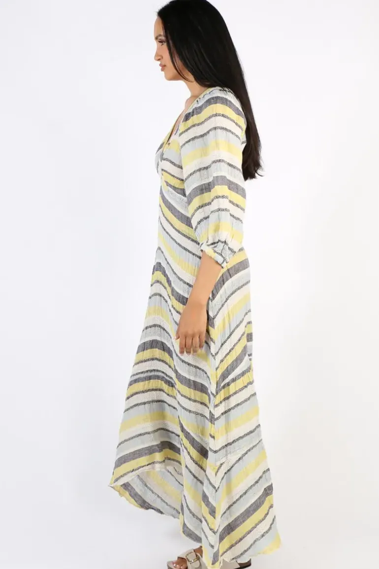 Estilo Toco Dress In Yellow