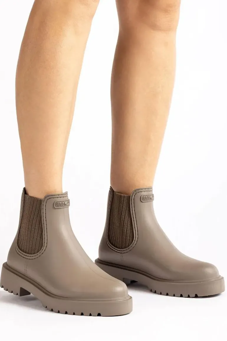 Feliz Gumboot By Unisa In Taupe