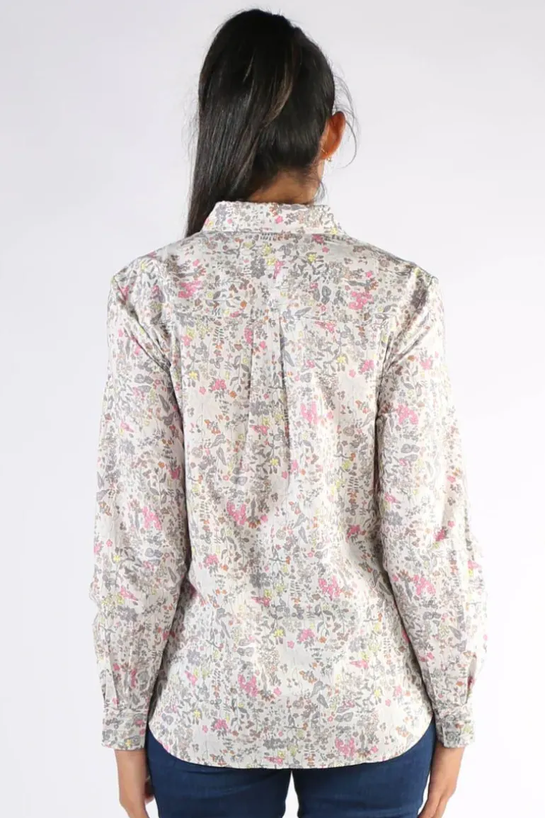 Foil All Class Shirt In Floral Print