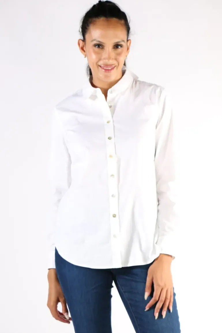 Foil All Class Shirt In White