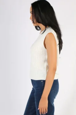 Foil Chain Reaction Vest In Snow