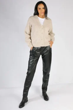 Foil Fashionista Cardi In Oat
