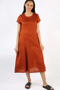 Foil Fringe Event Dress In Tan
