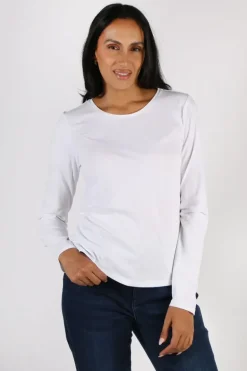 Foil Neat & Sweet Top In White