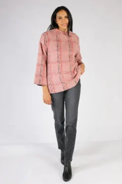 Foil Plain The Game Jumper In Pink