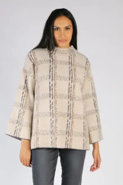 Foil Plain The Game Jumper In Oat