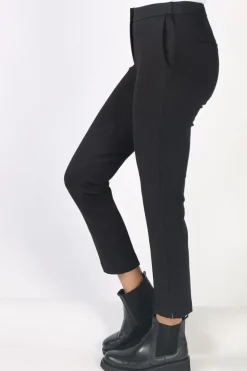 Foil Straight & Narrow Trouser In Black