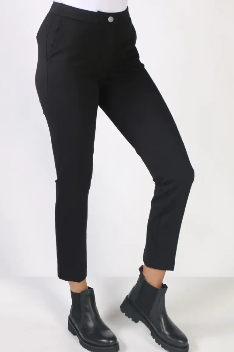Foil Straight & Narrow Trouser In Black