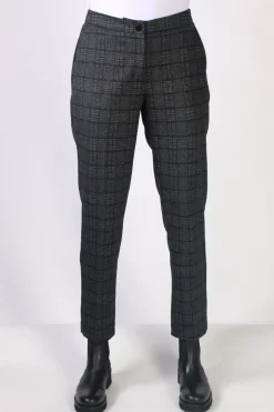 Foil Straight & Narrow Trouser In Check
