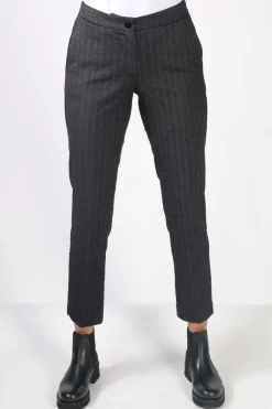 Foil Straight & Narrow Trouser In Stripe