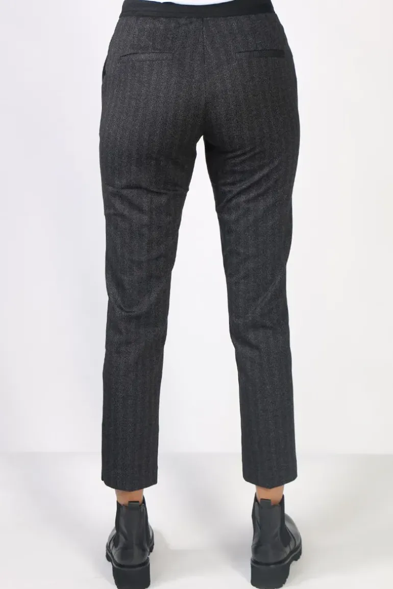 Foil Straight & Narrow Trouser In Stripe