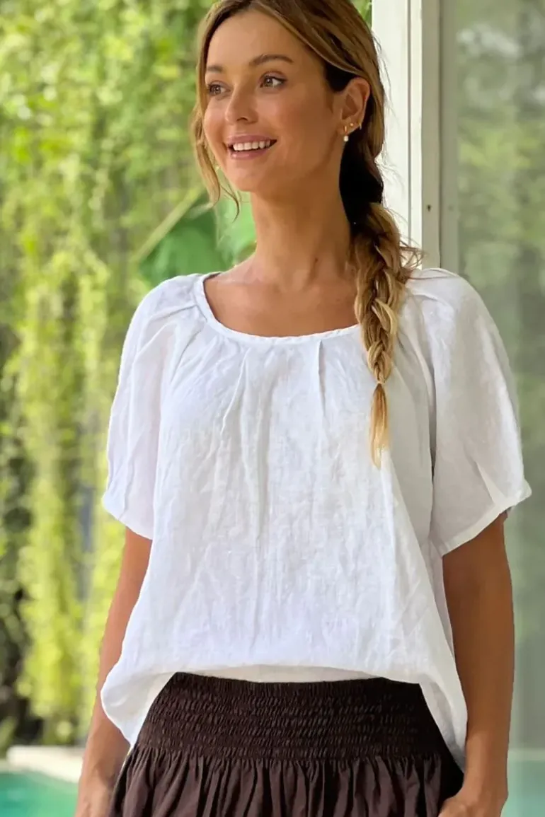 Frockk Ari Top In White