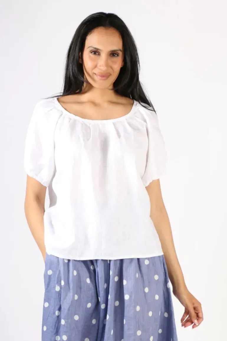 Frockk Ari Top In White