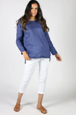 Frockk Irene Top In Blue