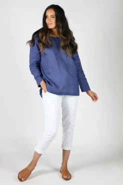 Frockk Irene Top In Blue