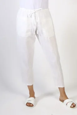 Frockk Jessie Pant In White