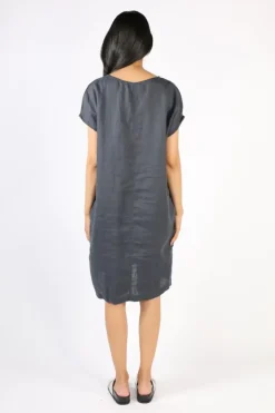 Frockk Laura Dress In Charcoal